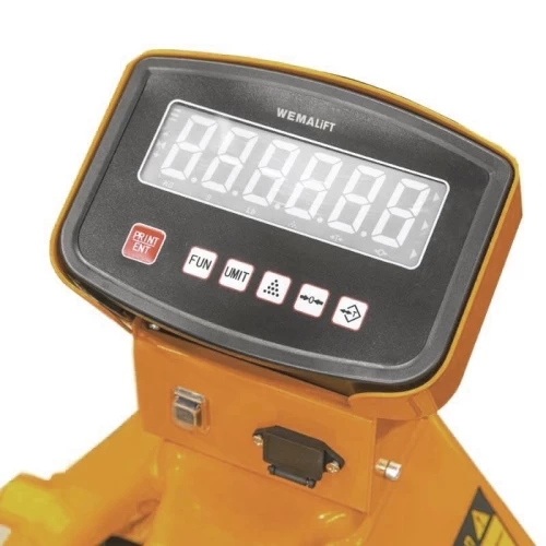 Гидравлическая рохля с весами BFC (2000 кг, 1150х570 мм, RDP) WEMALIFT